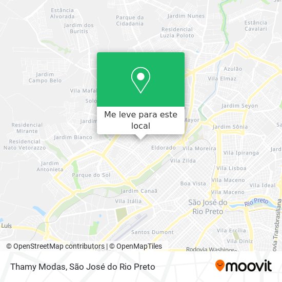 Thamy Modas mapa