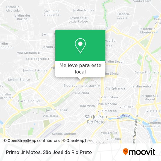 Primo Jr Motos mapa