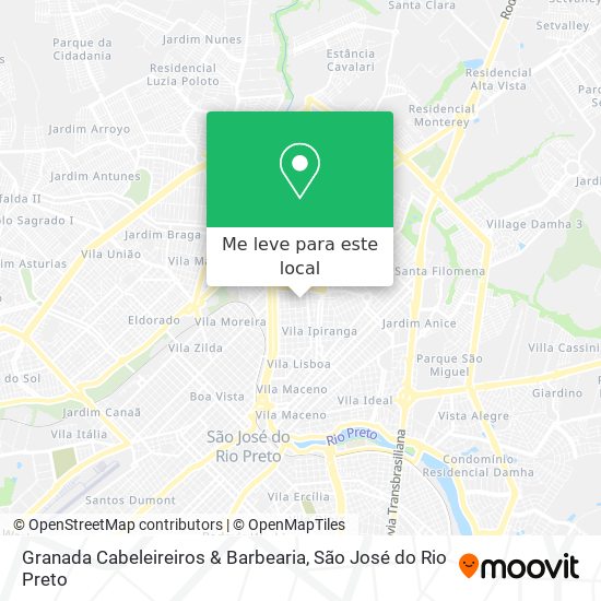 Granada Cabeleireiros & Barbearia mapa