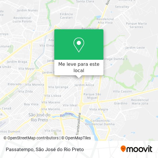 Passatempo mapa