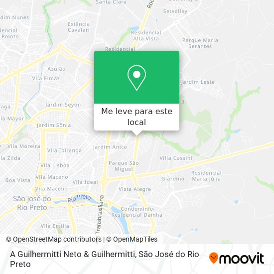 A Guilhermitti Neto & Guilhermitti mapa