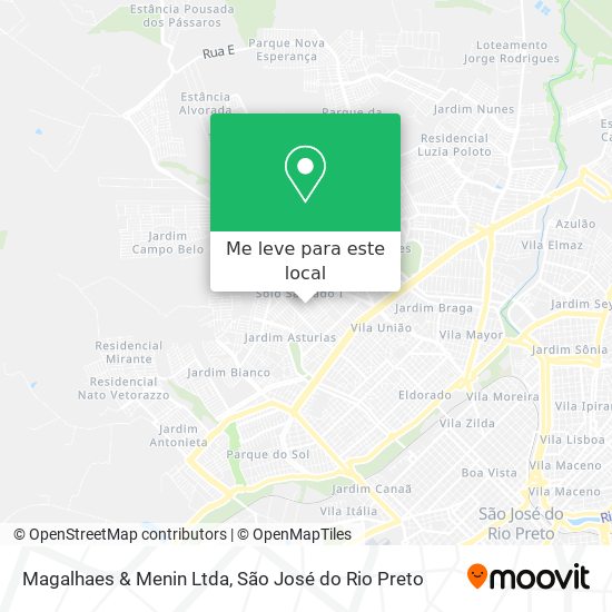 Magalhaes & Menin Ltda mapa