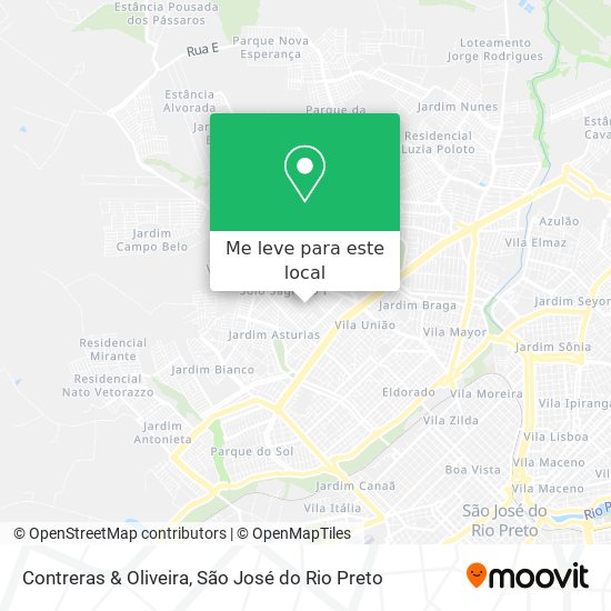 Contreras & Oliveira mapa