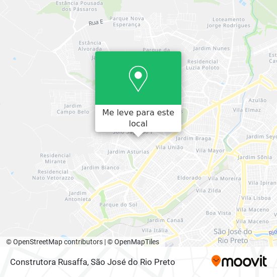 Construtora Rusaffa mapa