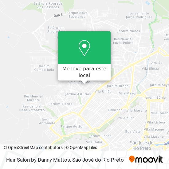 Hair Salon by Danny Mattos mapa