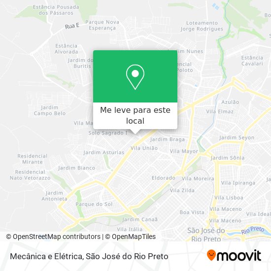Mecânica e Elétrica mapa