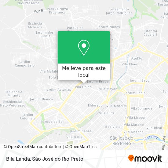 Bila Landa mapa