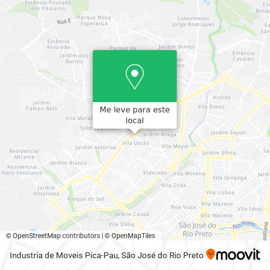 Industria de Moveis Pica-Pau mapa