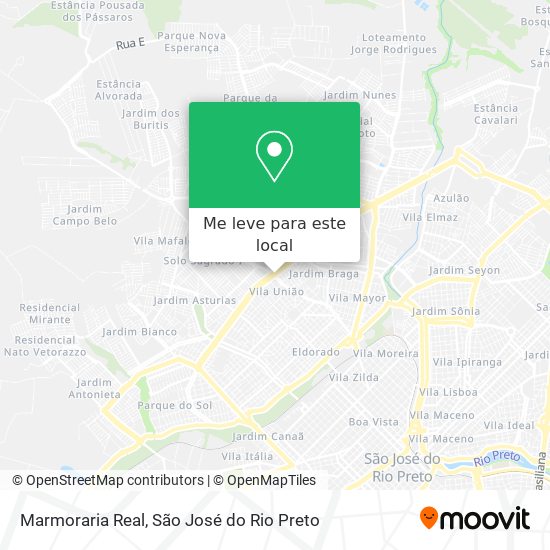 Marmoraria Real mapa