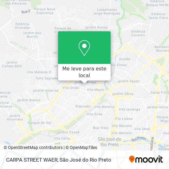 CARPA STREET WAER mapa