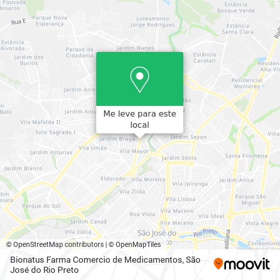 Bionatus Farma Comercio de Medicamentos mapa