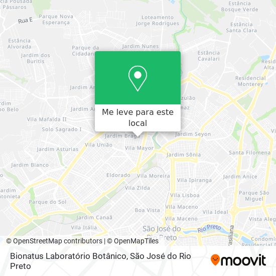 Bionatus Laboratório Botânico mapa