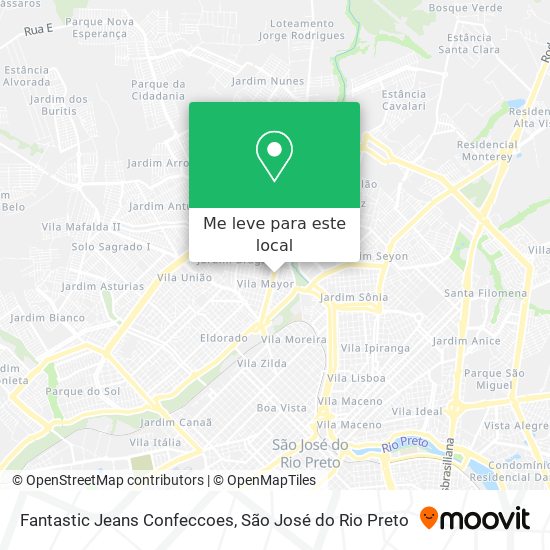 Fantastic Jeans Confeccoes mapa