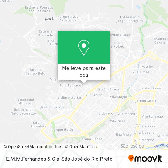 E.M.M.Fernandes & Cia mapa
