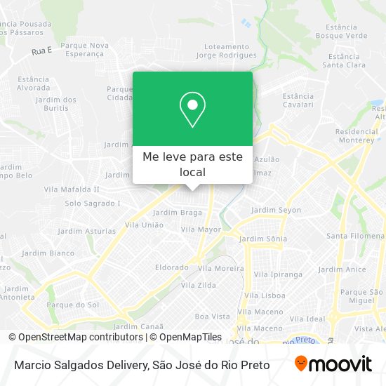 Marcio Salgados Delivery mapa