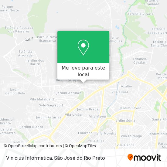 Vinicius Informatica mapa
