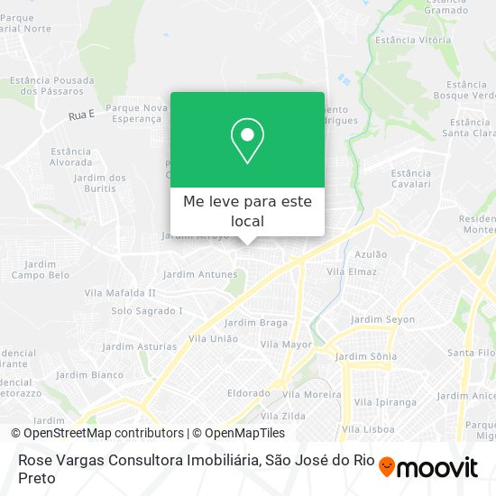 Rose Vargas Consultora Imobiliária mapa