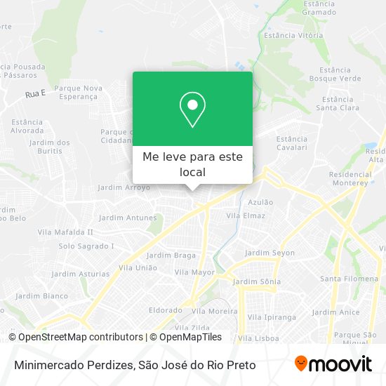 Minimercado Perdizes mapa