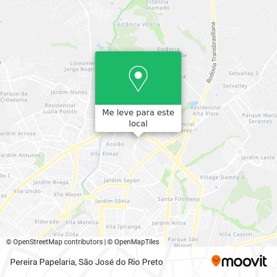Pereira Papelaria mapa