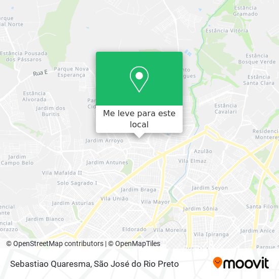 Sebastiao Quaresma mapa