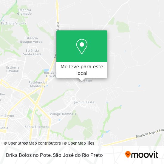 Drika Bolos no Pote mapa