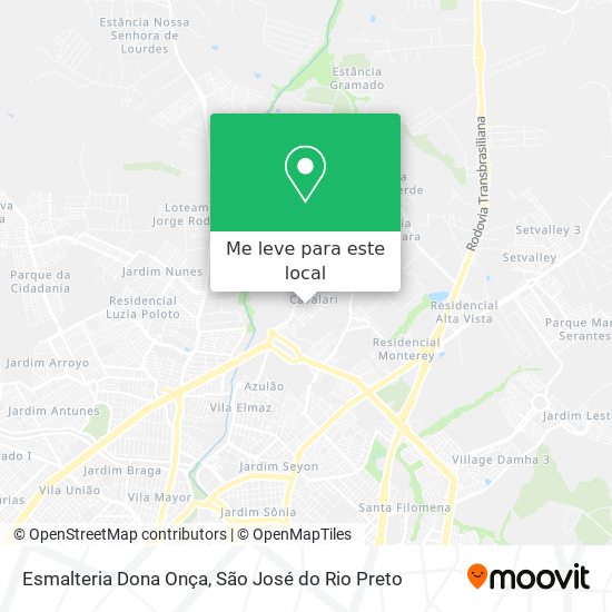 Esmalteria Dona Onça mapa