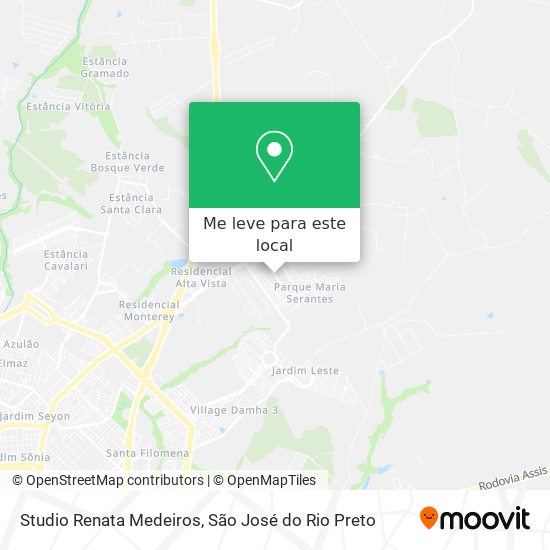 Studio Renata Medeiros mapa