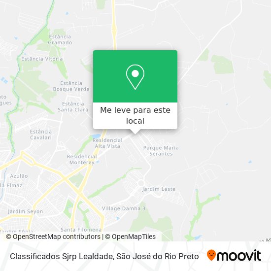 Classificados Sjrp Lealdade mapa