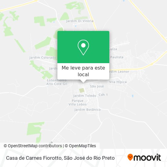 Casa de Carnes Fiorotto mapa
