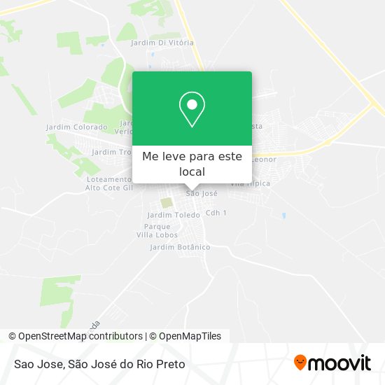 Sao Jose mapa