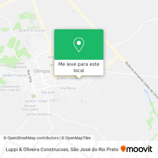 Luppi & Oliveira Construcoes mapa