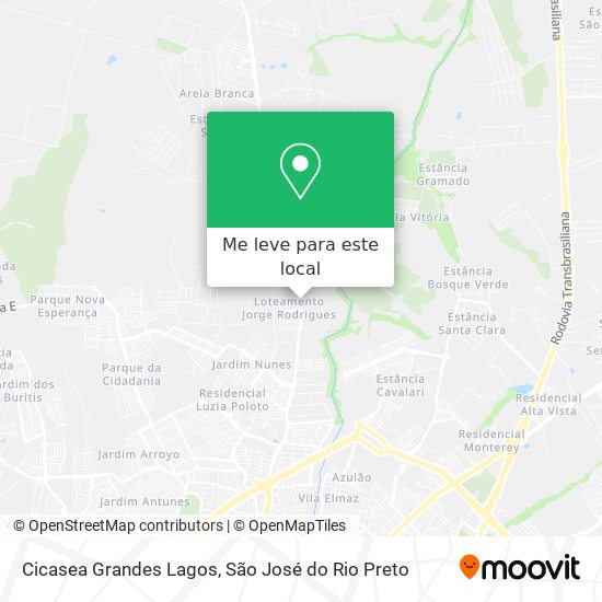 Cicasea Grandes Lagos mapa