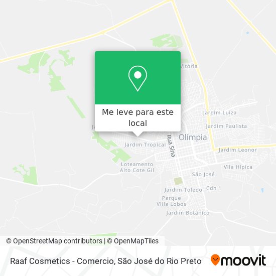 Raaf Cosmetics - Comercio mapa