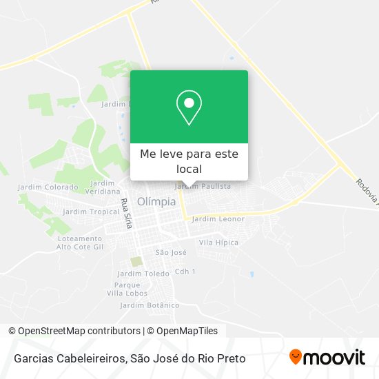 Garcias Cabeleireiros mapa