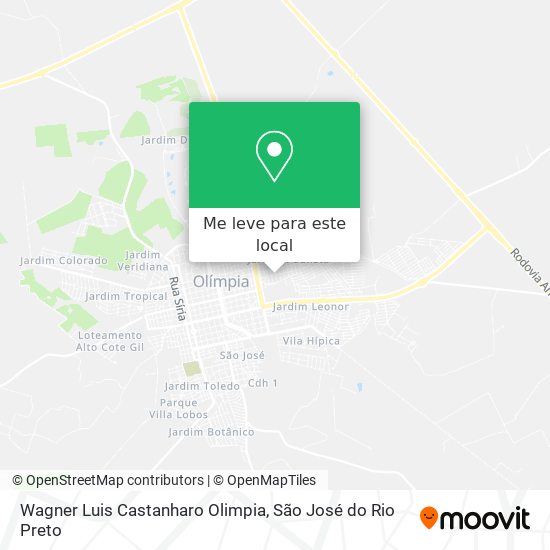 Wagner Luis Castanharo Olimpia mapa