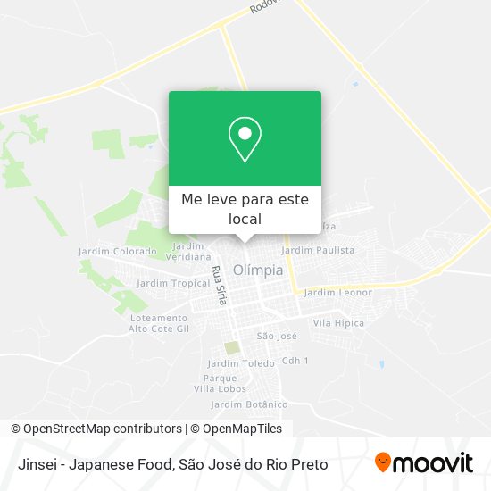 Jinsei - Japanese Food mapa