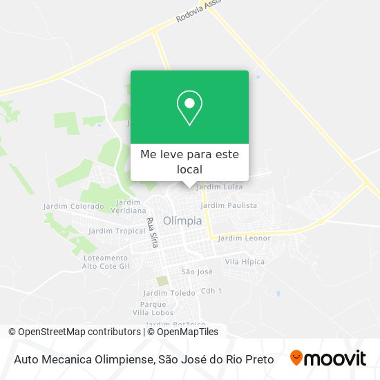Auto Mecanica Olimpiense mapa