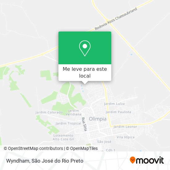 Wyndham mapa