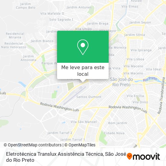Eletrotécnica Translux Assistência Técnica mapa