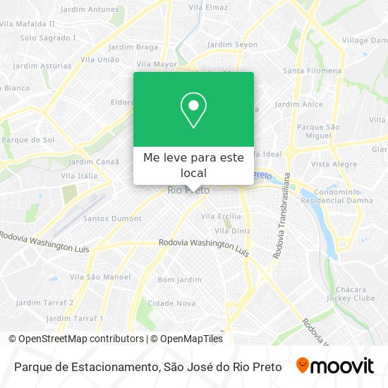 Parque de Estacionamento mapa