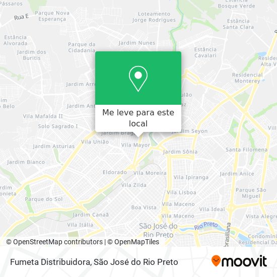 Fumeta Distribuidora mapa