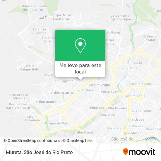 Mureta mapa