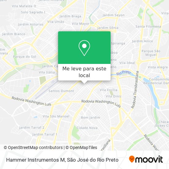 Hammer Instrumentos M mapa