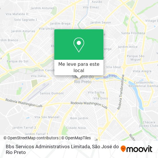 Bbs Servicos Administrativos Limitada mapa