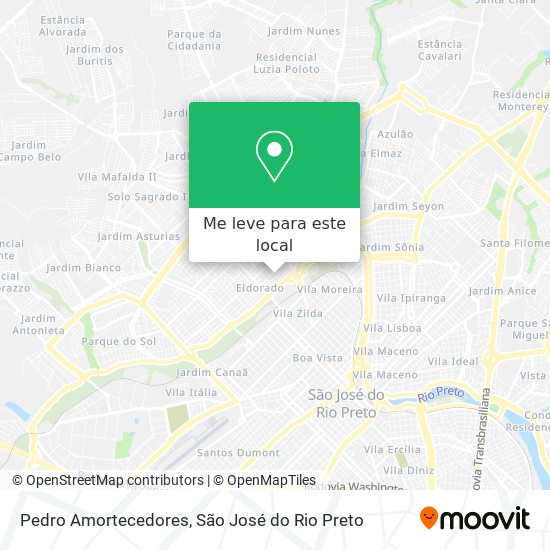 Pedro Amortecedores mapa