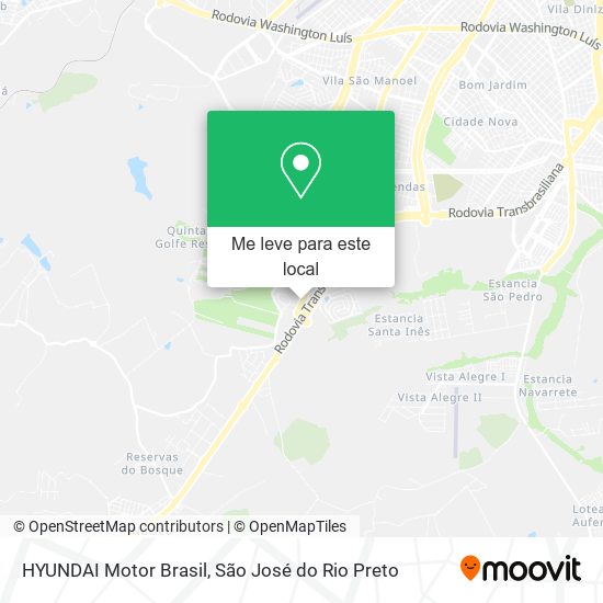 HYUNDAI Motor Brasil mapa