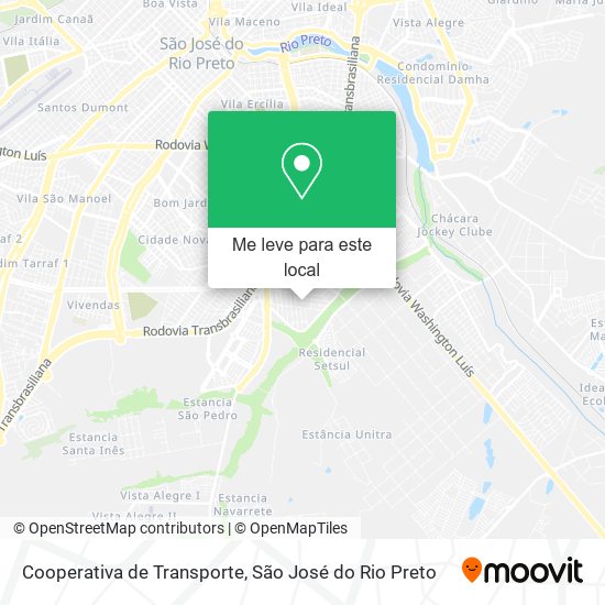 Cooperativa de Transporte mapa
