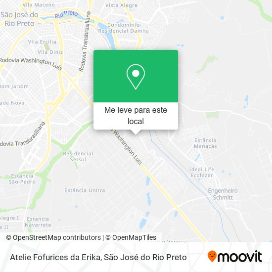 Atelie Fofurices da Erika mapa
