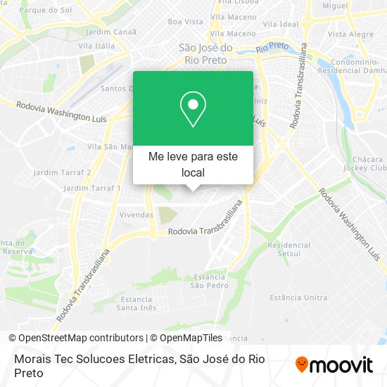 Morais Tec Solucoes Eletricas mapa