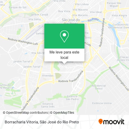 Borracharia Vitoria mapa